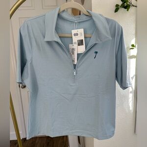 Travis Mathew Light Blue Women’s Polo Shirt
